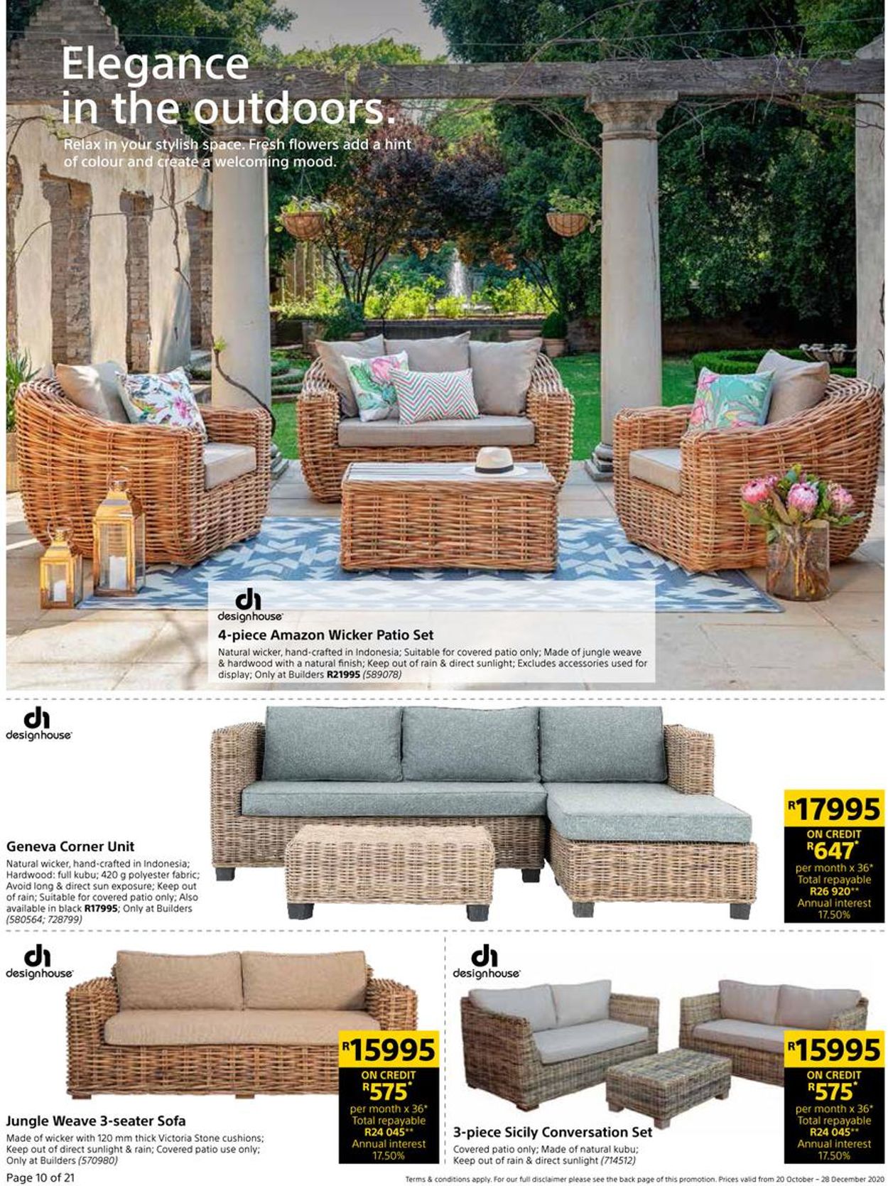 Builders Warehouse Catalogue - 2020/10/20-2020/12/28 (Page 10)