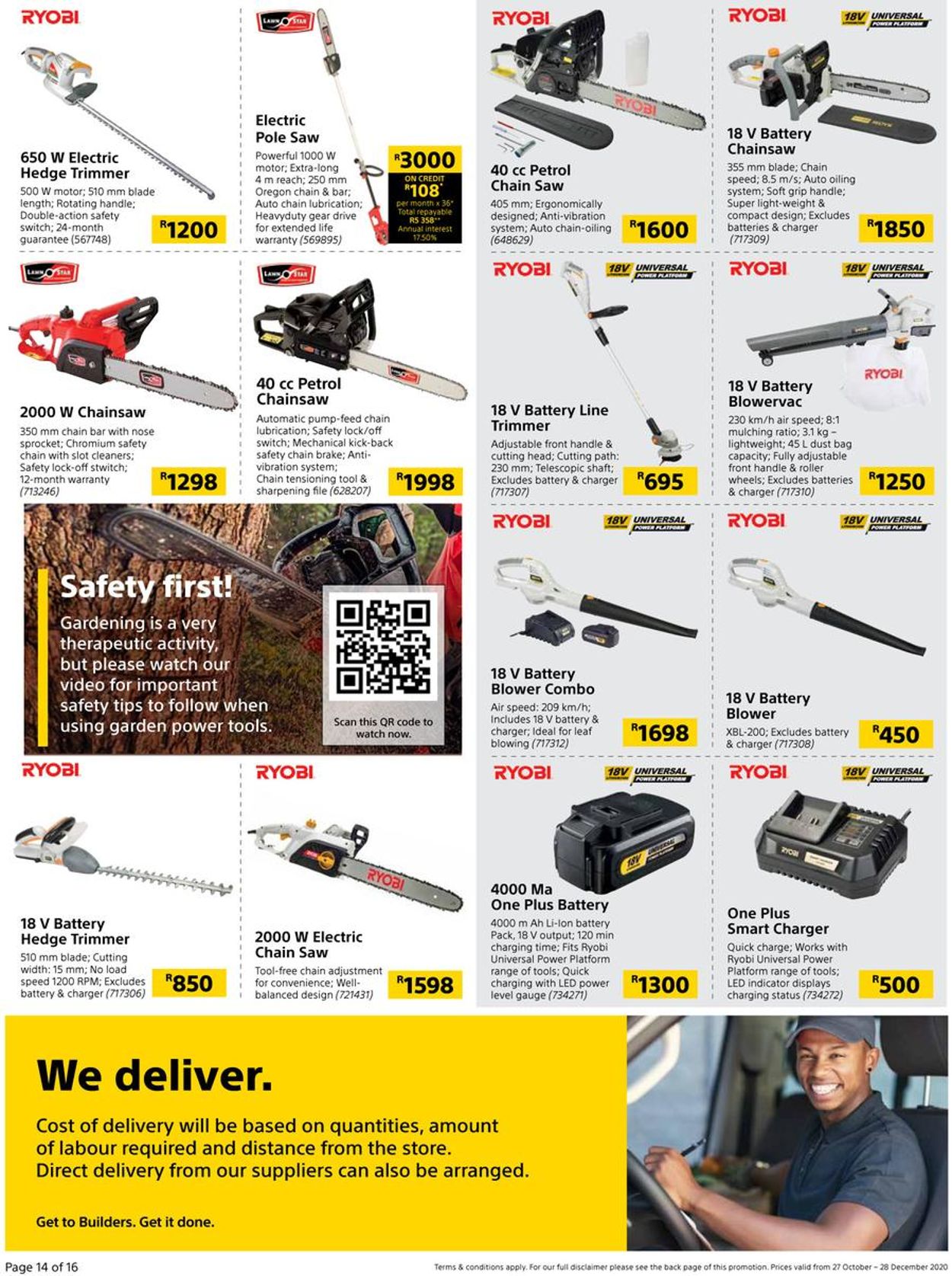 Builders Warehouse Catalogue - 2020/10/27-2020/12/28 (Page 14)