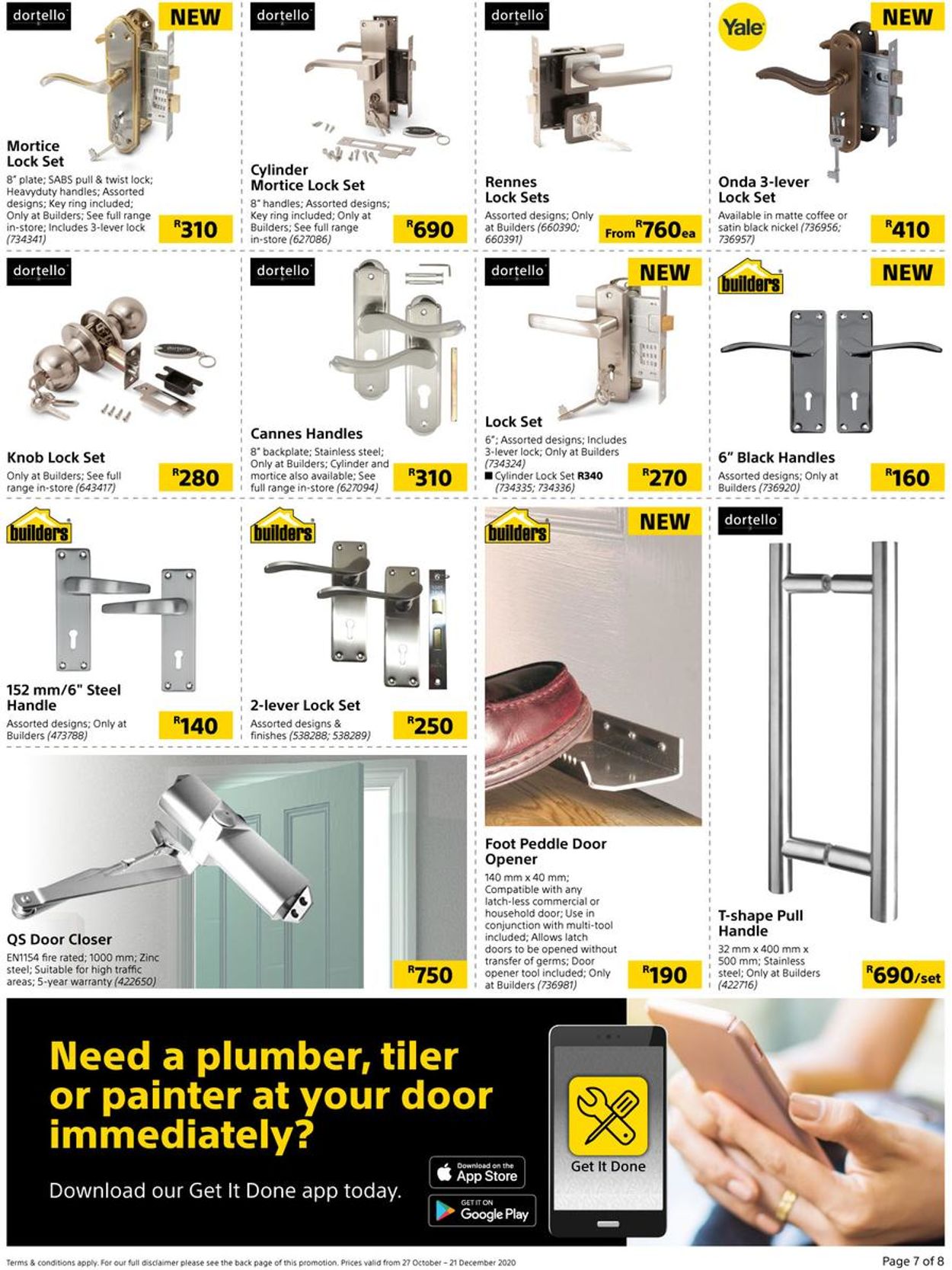 Builders Warehouse Catalogue - 2020/10/27-2020/12/21 (Page 7)
