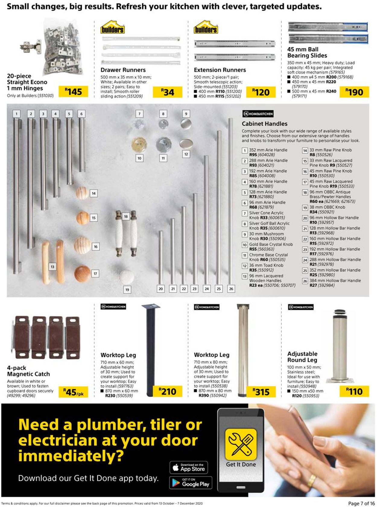 Builders Warehouse Catalogue - 2020/10/13-2020/12/07 (Page 7)