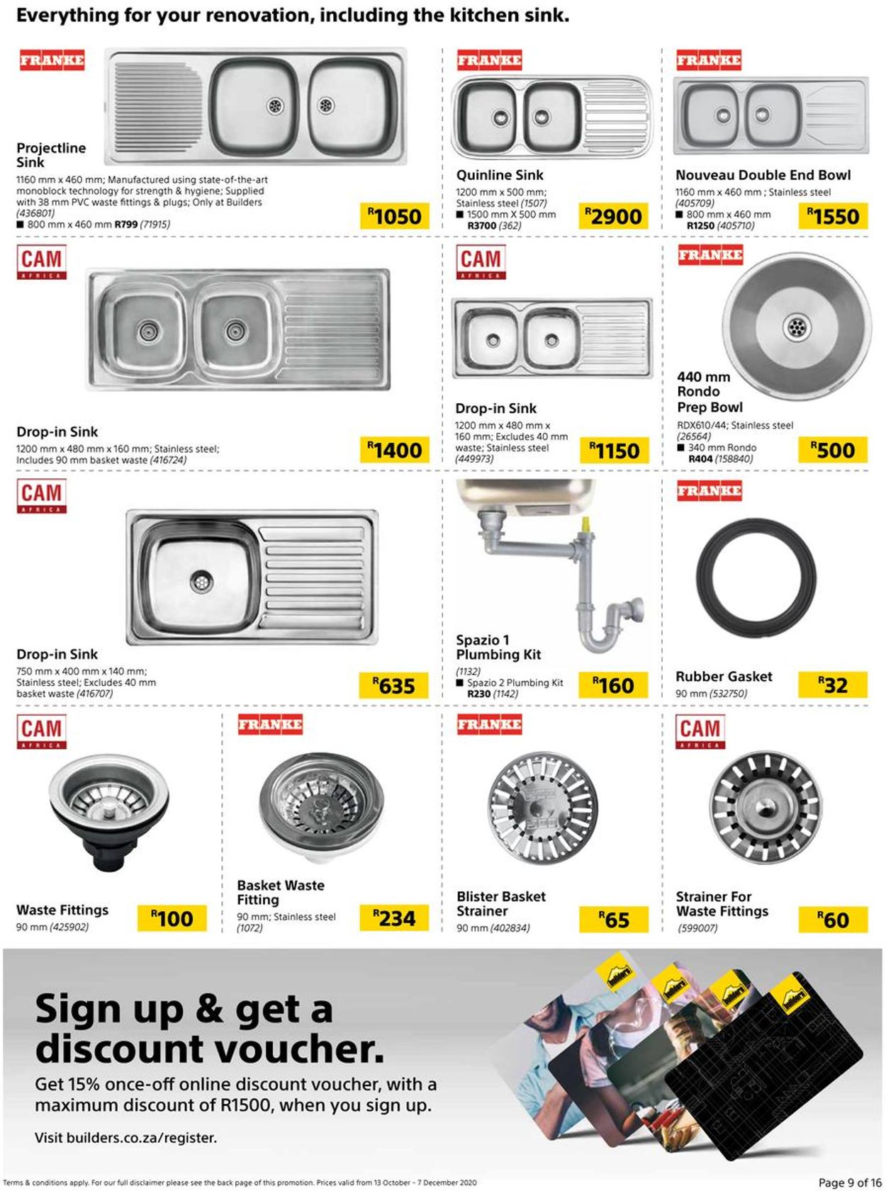 Builders Warehouse Catalogue - 2020/10/13-2020/12/07 (Page 9)