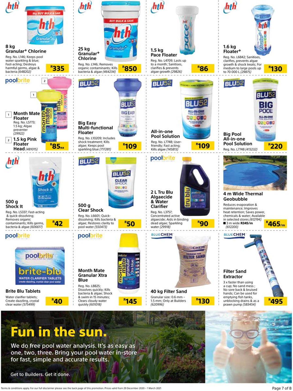 Builders Warehouse Time To Make A Splash Catalogue - 2020/12/29-2021/03/01 (Page 7)