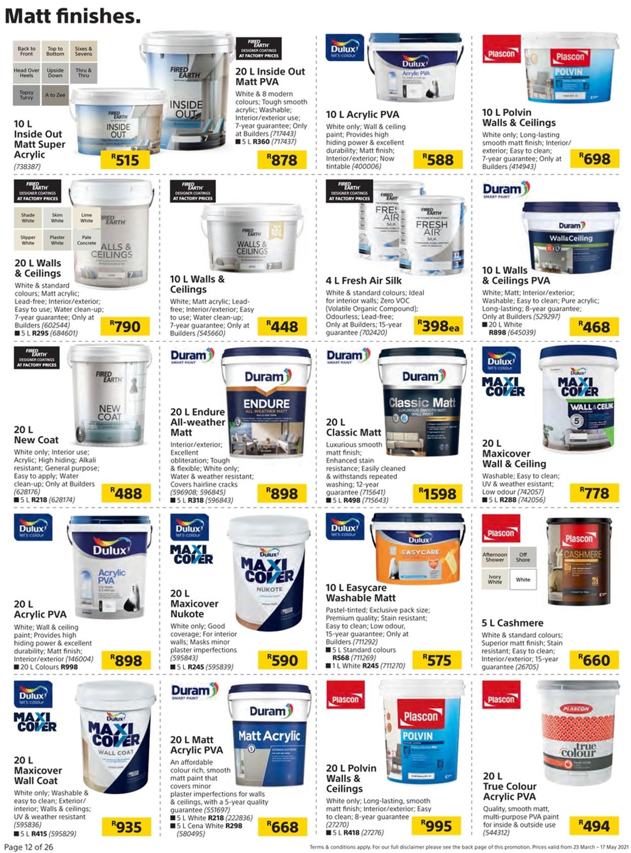 Builders Warehouse Catalogue - 2021/03/23-2021/05/17 (Page 12)