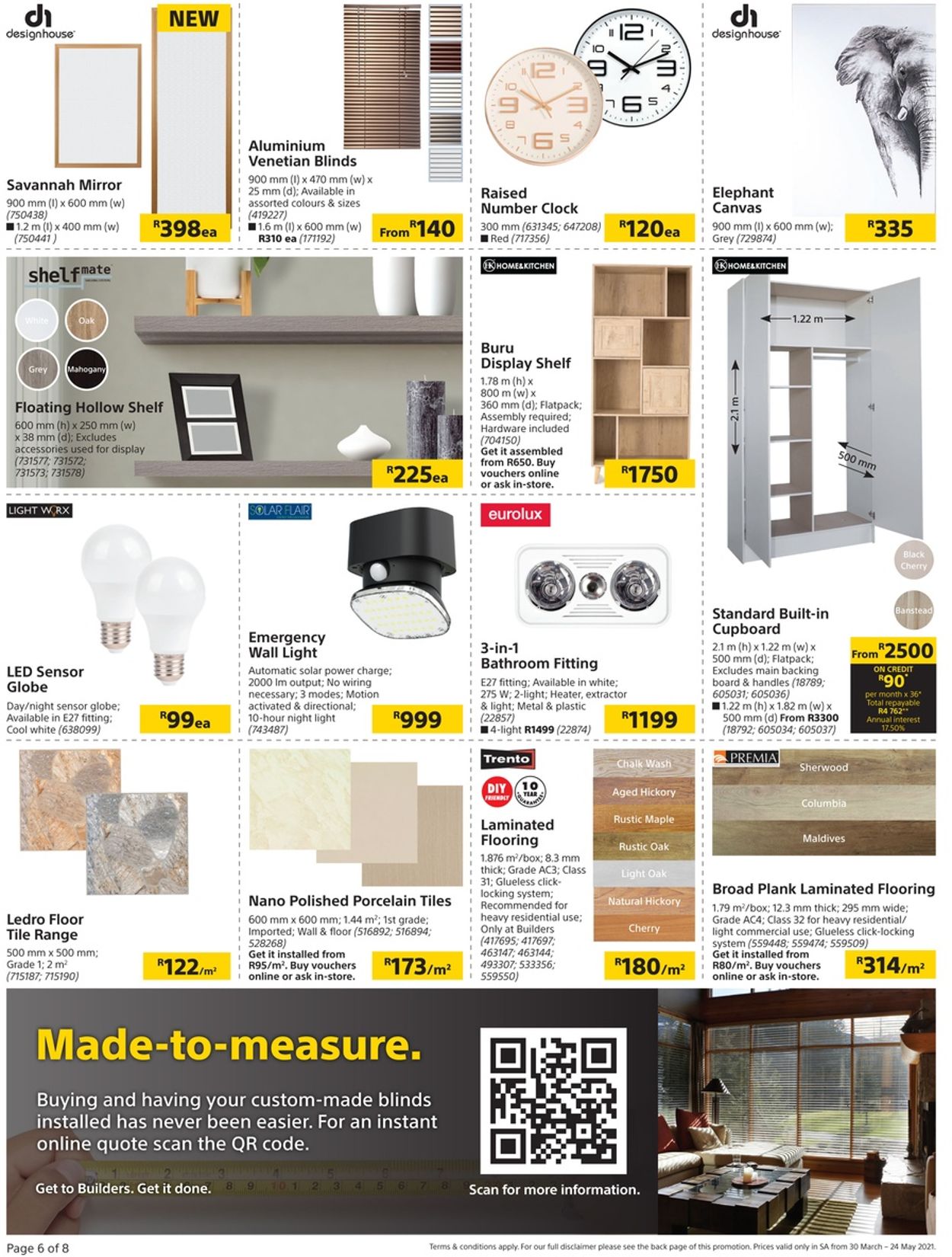 Builders Warehouse Catalogue - 2021/03/30-2021/05/24 (Page 6)