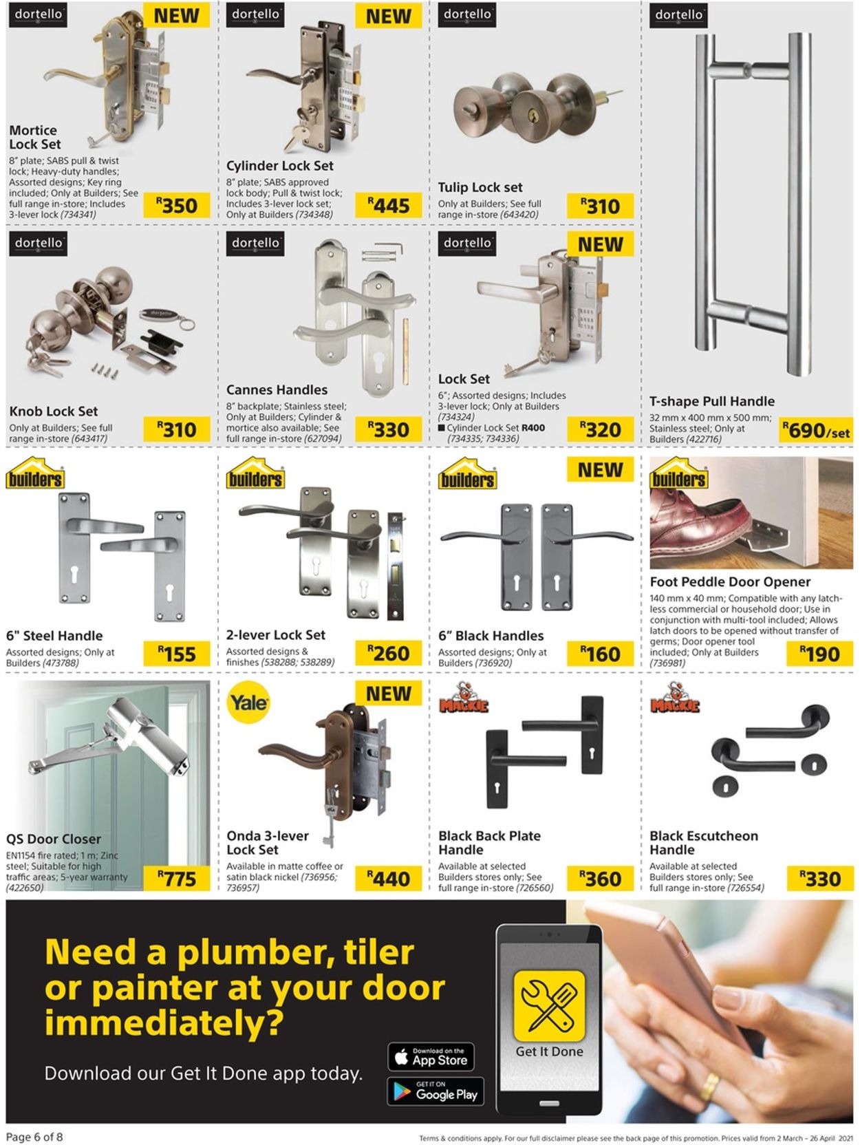 Builders Warehouse Catalogue - 2021/03/02-2021/04/26 (Page 6)