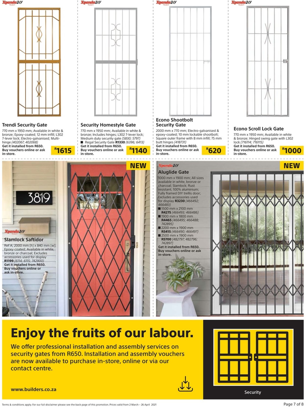 Builders Warehouse Catalogue - 2021/03/02-2021/04/26 (Page 7)