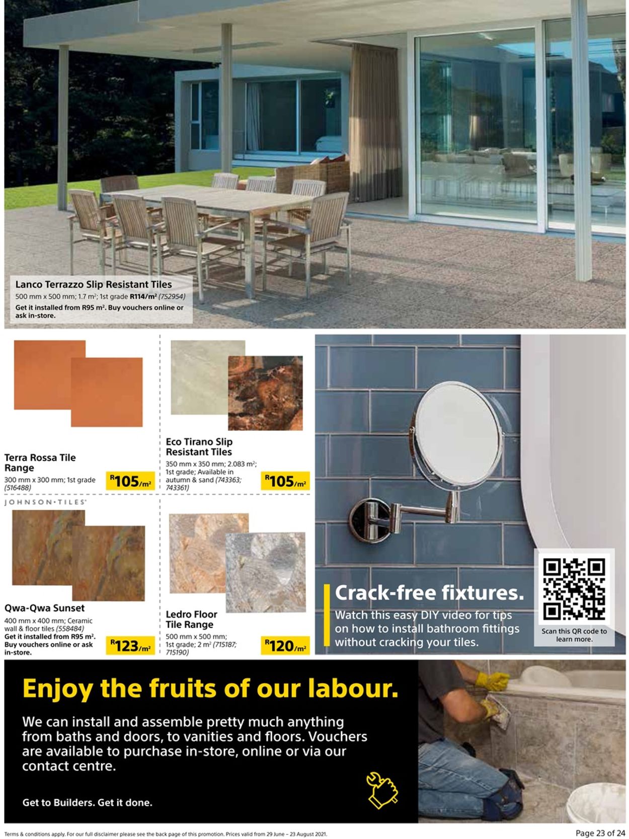 Builders Warehouse Catalogue - 2021/06/29-2021/08/23 (Page 23)