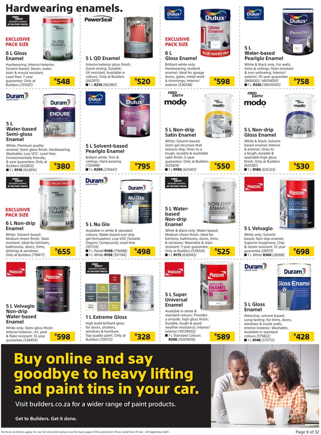 Builders Warehouse Catalogue - 2021/07/27-2021/09/20 (Page 9)