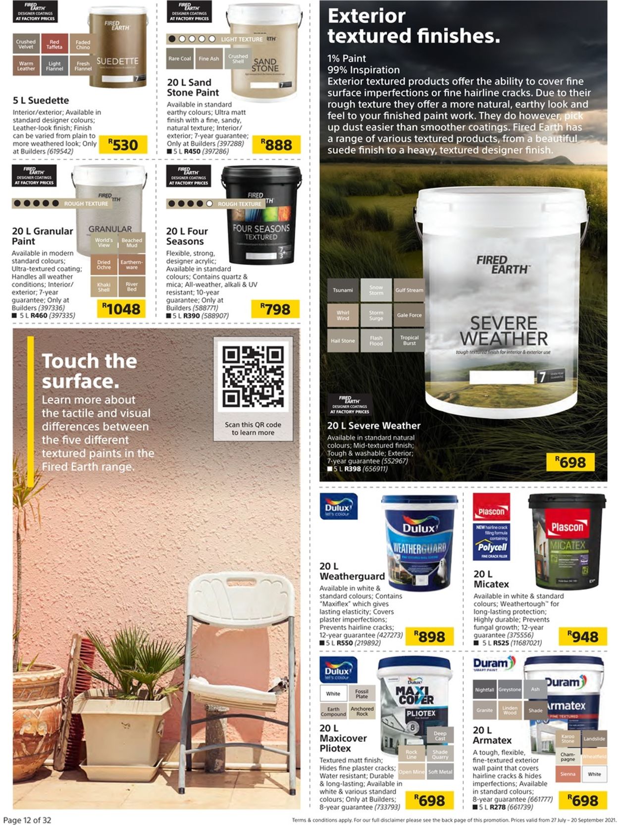 Builders Warehouse Catalogue - 2021/07/27-2021/09/20 (Page 12)