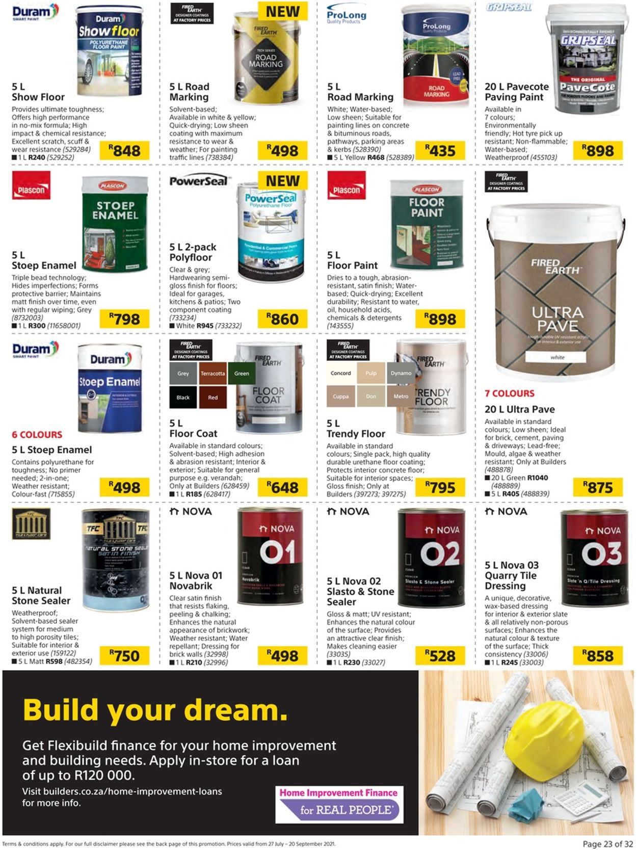 Builders Warehouse Catalogue - 2021/07/27-2021/09/20 (Page 23)