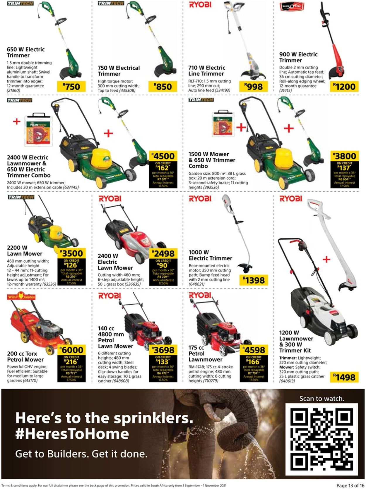 Builders Warehouse Catalogue - 2021/09/03-2021/11/01 (Page 12)