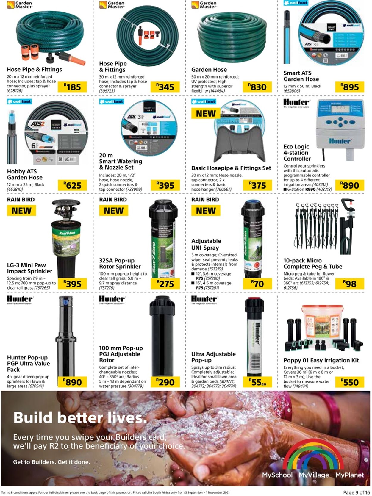 Builders Warehouse Catalogue - 2021/09/03-2021/11/01 (Page 9)