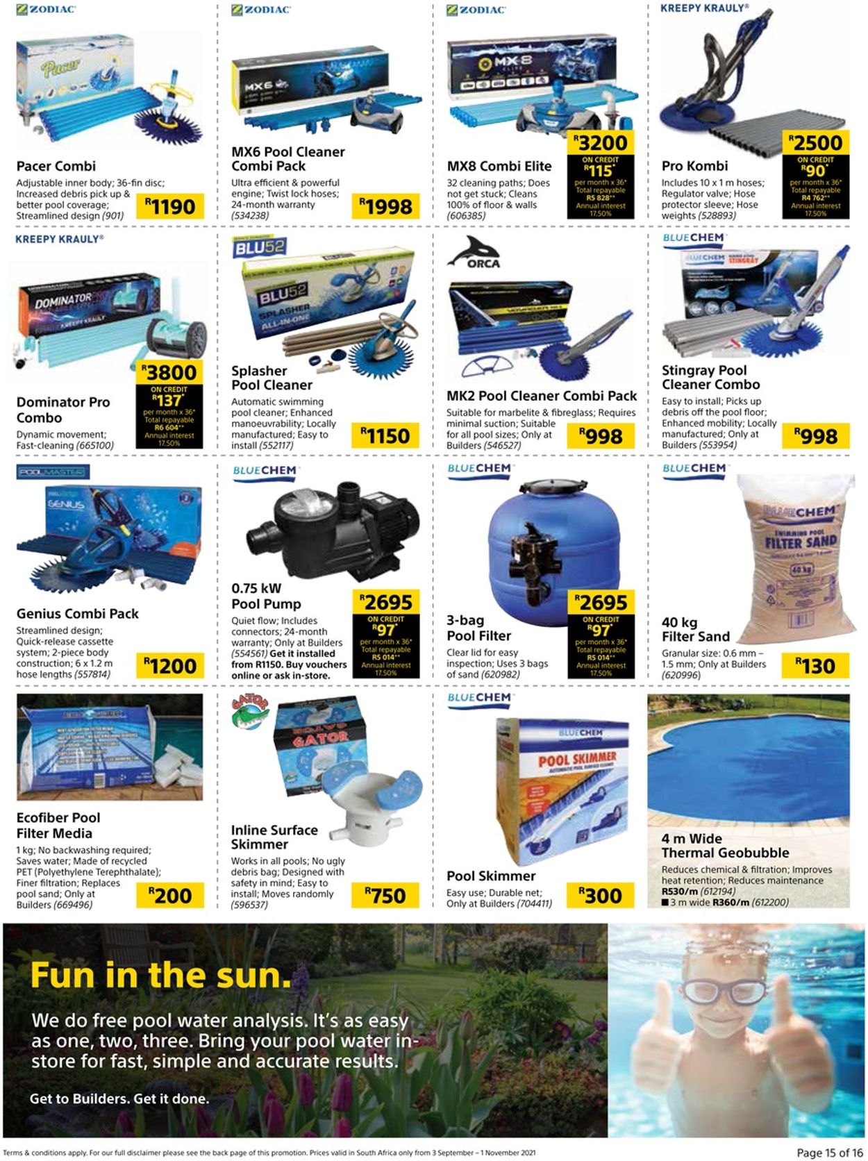 Builders Warehouse Catalogue - 2021/09/03-2021/11/01 (Page 15)