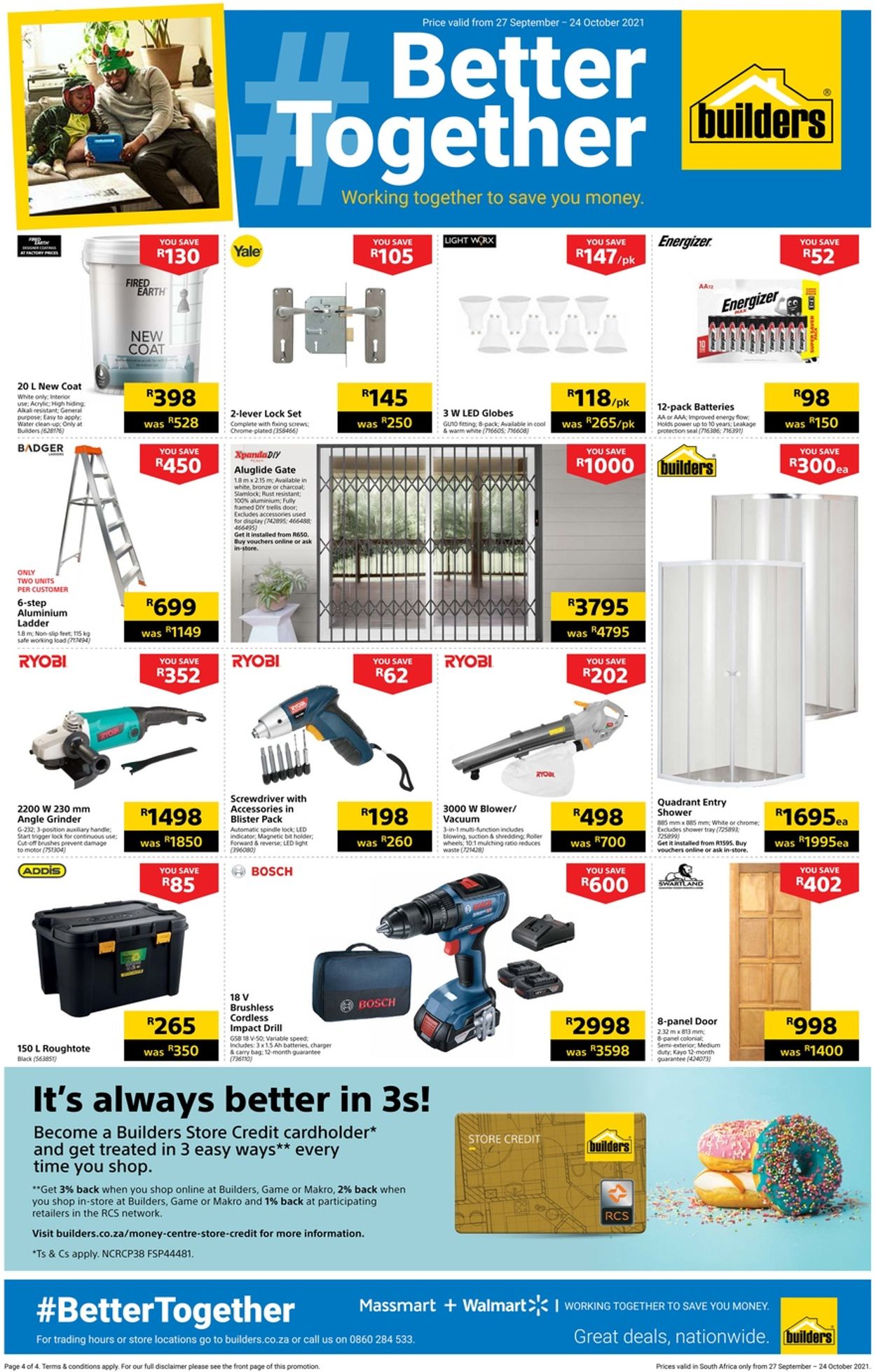 Builders Warehouse Catalogue - 2021/09/27-2021/10/24 (Page 4)