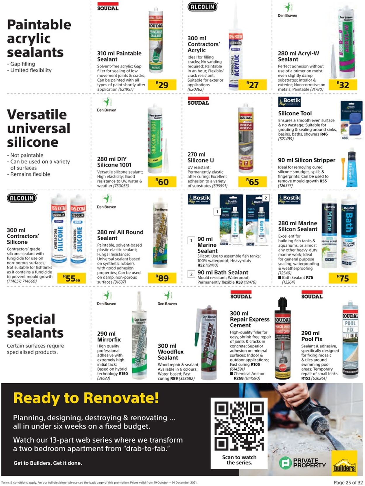 Builders Warehouse Catalogue - 2021/10/19-2021/12/24 (Page 25)