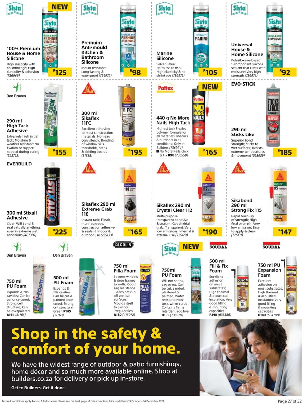 Builders Warehouse Catalogue - 2021/10/19-2021/12/24 (Page 27)