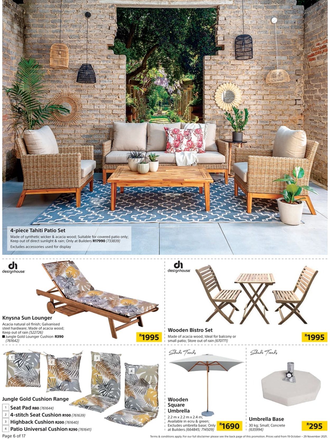 Builders Warehouse BLACK FRIDAY 2021 Catalogue - 2021/10/19-2021/11/29 (Page 6)