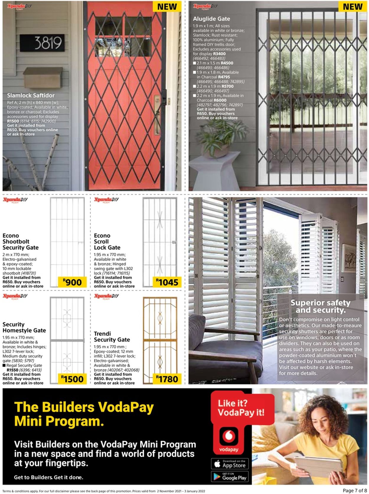 Builders Warehouse Catalogue - 2021/11/02-2022/01/03 (Page 7)