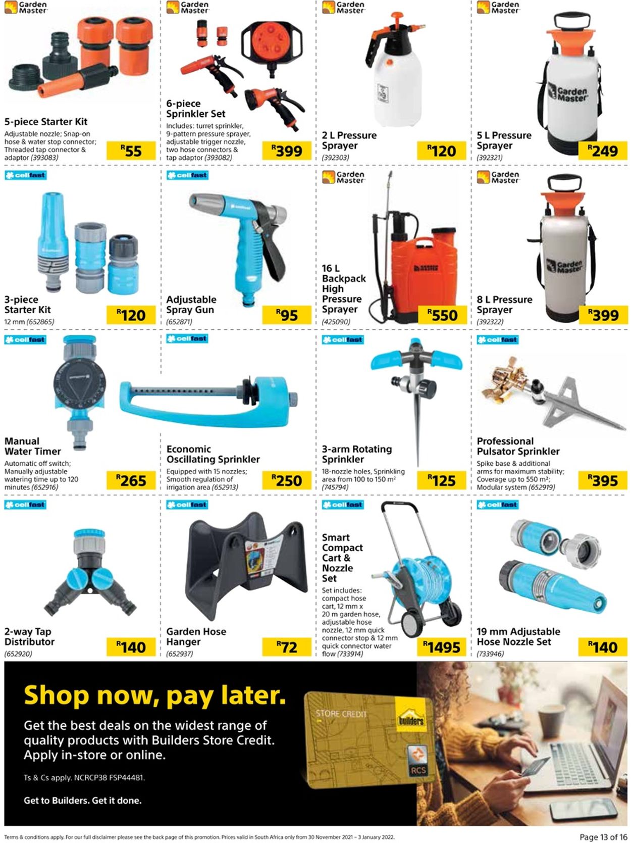 Builders Warehouse Catalogue - 2021/11/30-2021/12/03 (Page 13)