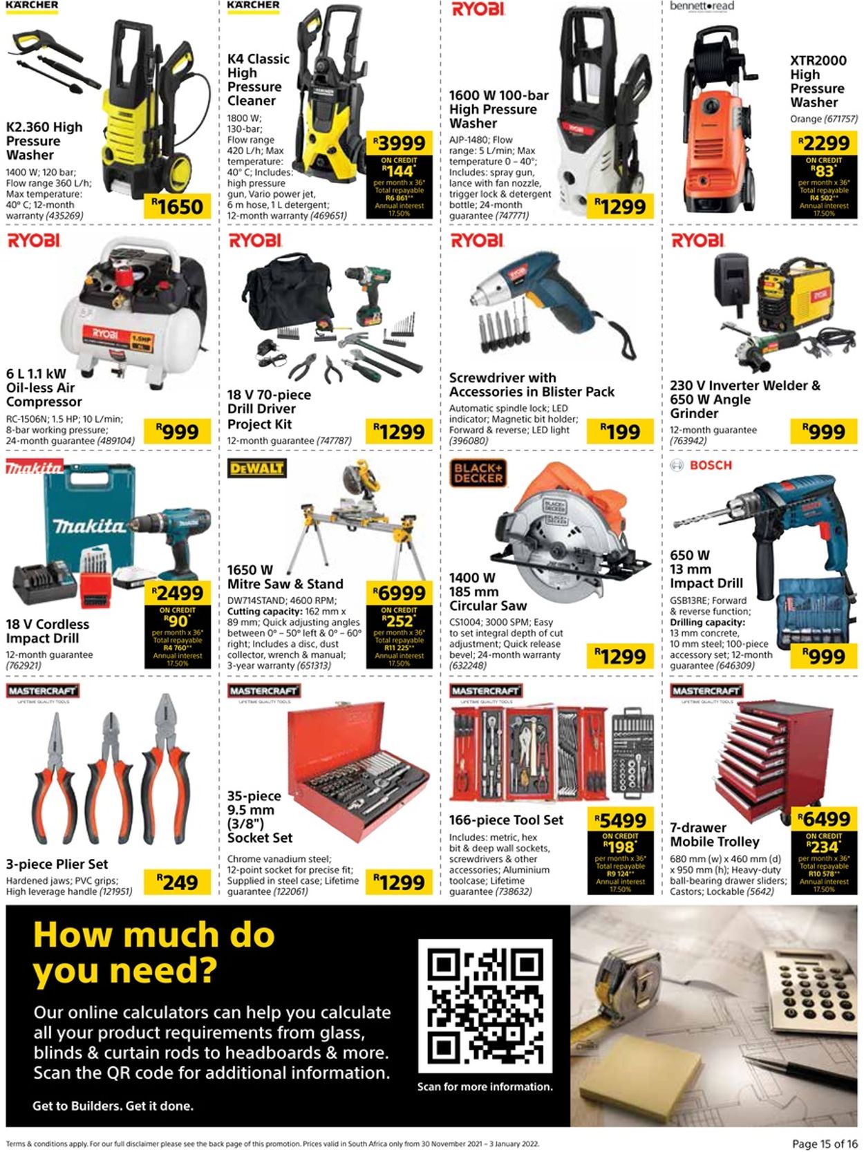 Builders Warehouse Catalogue - 2021/11/30-2021/12/03 (Page 15)