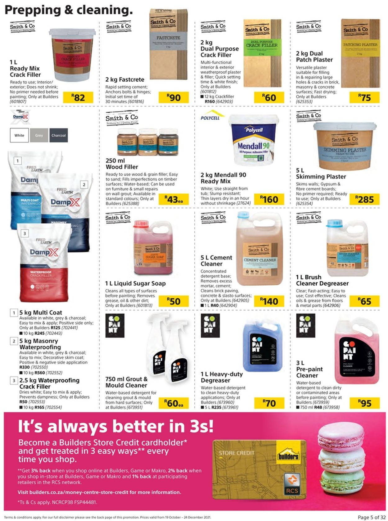 Builders Warehouse Catalogue - 2021/10/19-2021/12/24 (Page 5)
