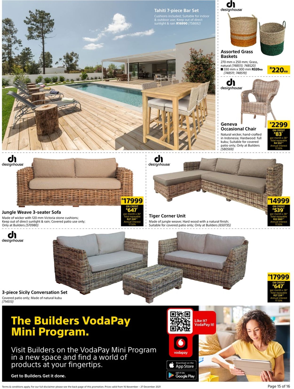 Builders Warehouse Catalogue - 2021/11/16-2021/12/27 (Page 15)
