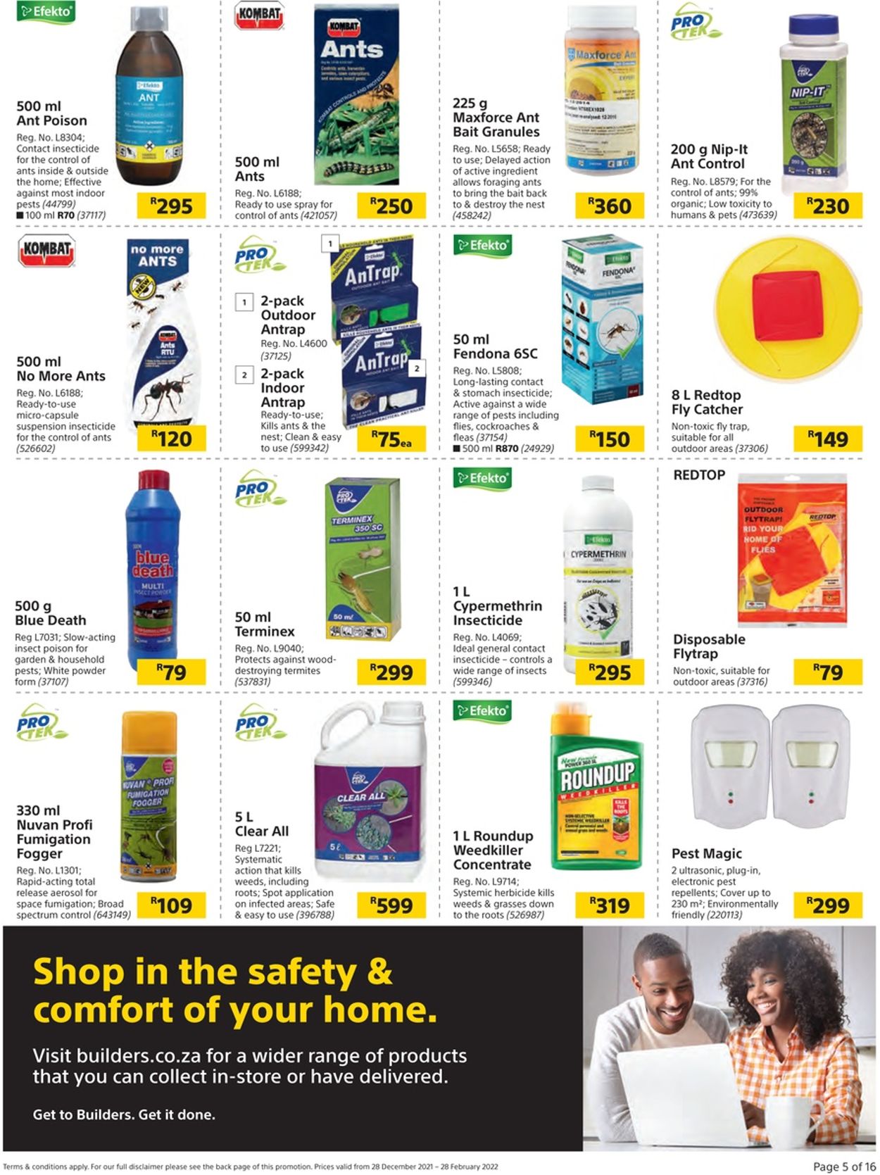 Builders Warehouse Catalogue - 2021/12/28-2022/02/28 (Page 5)