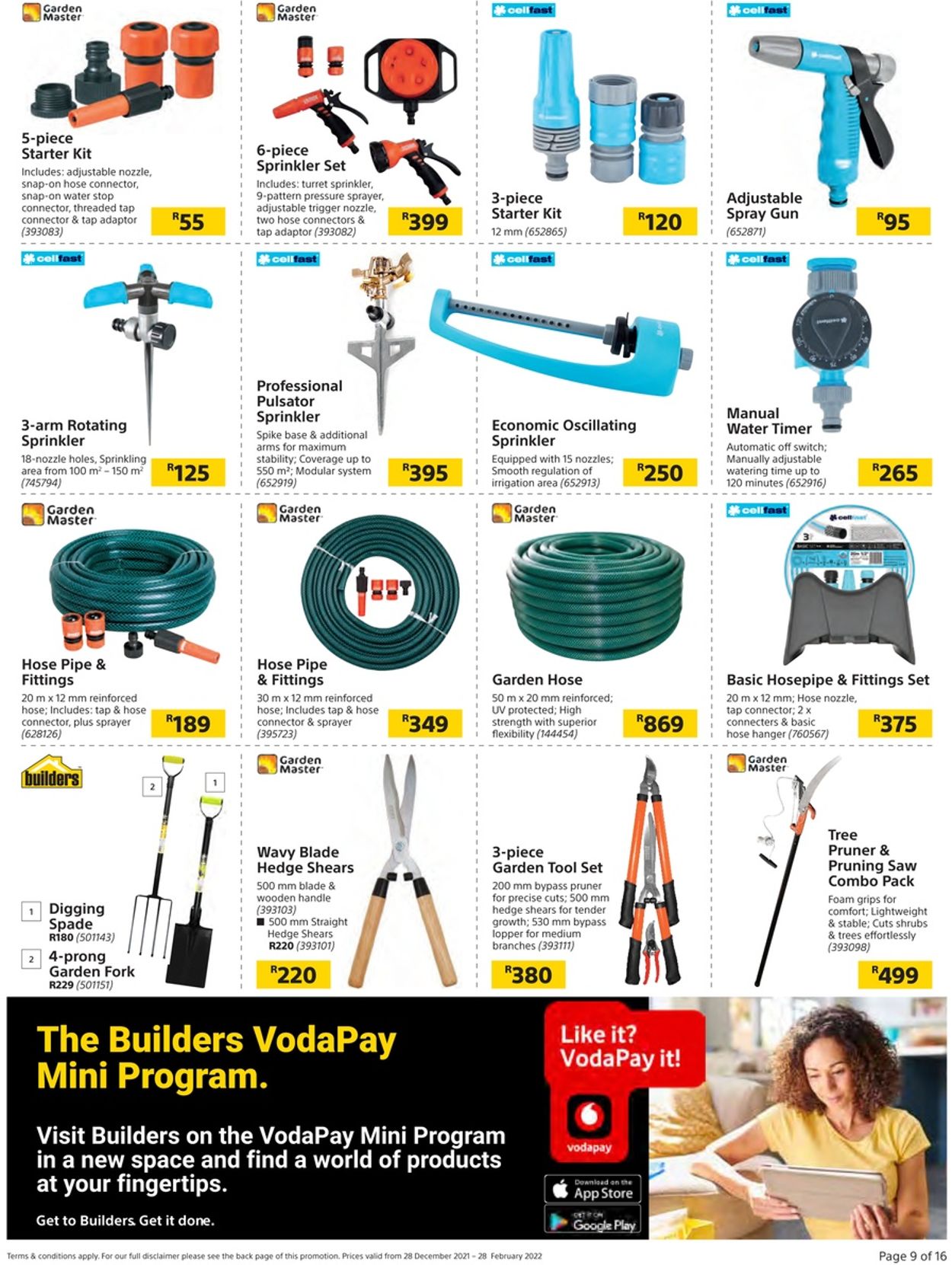 Builders Warehouse Catalogue - 2021/12/28-2022/02/28 (Page 9)