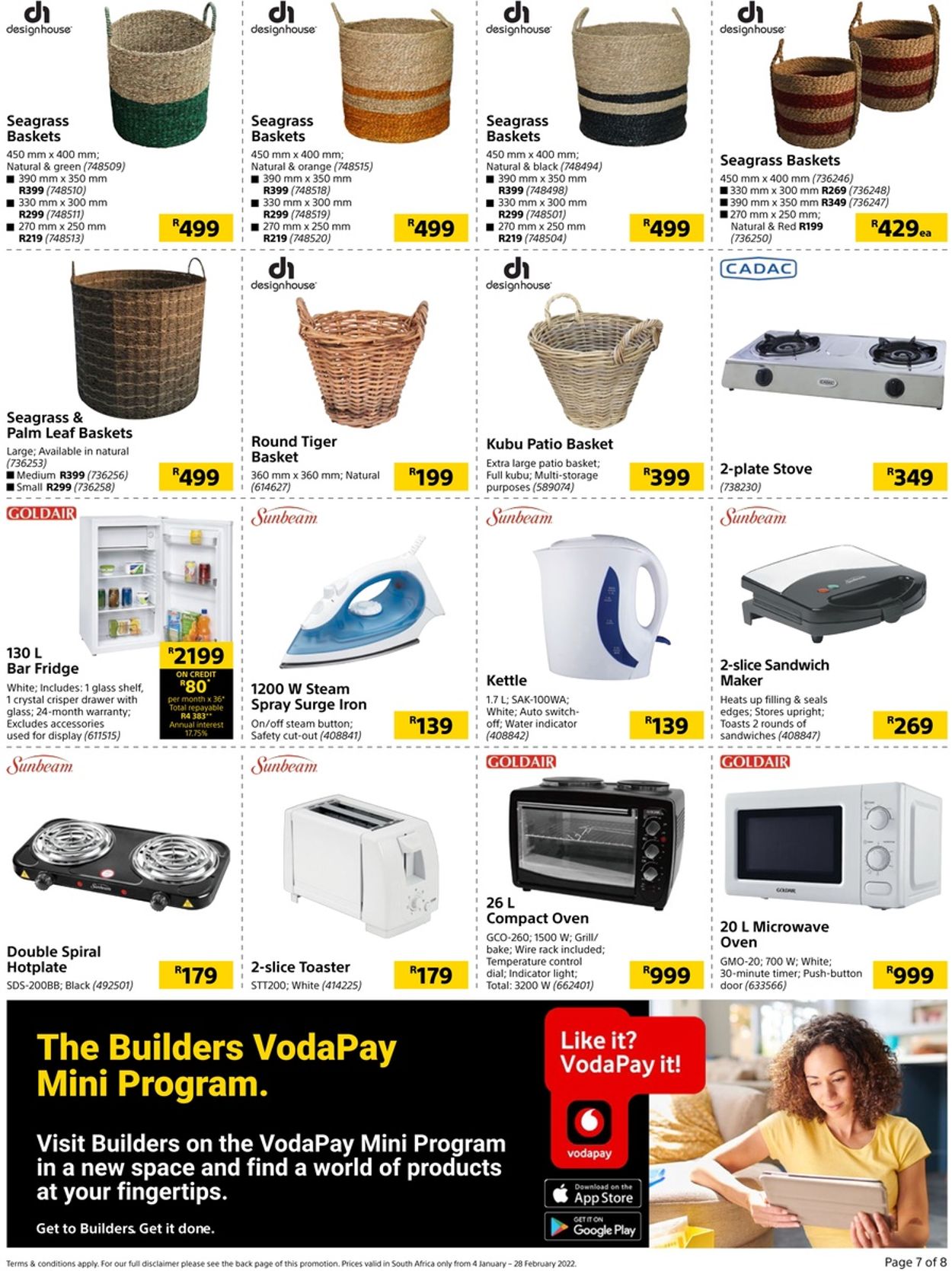 Builders Warehouse Catalogue - 2022/01/04-2022/02/28 (Page 7)