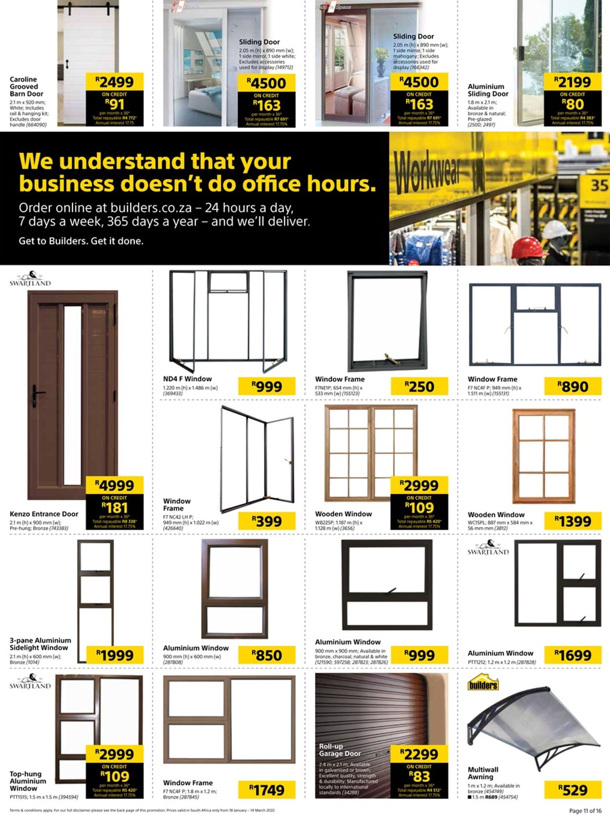Builders Warehouse Catalogue - 2022/01/18-2022/03/14 (Page 11)