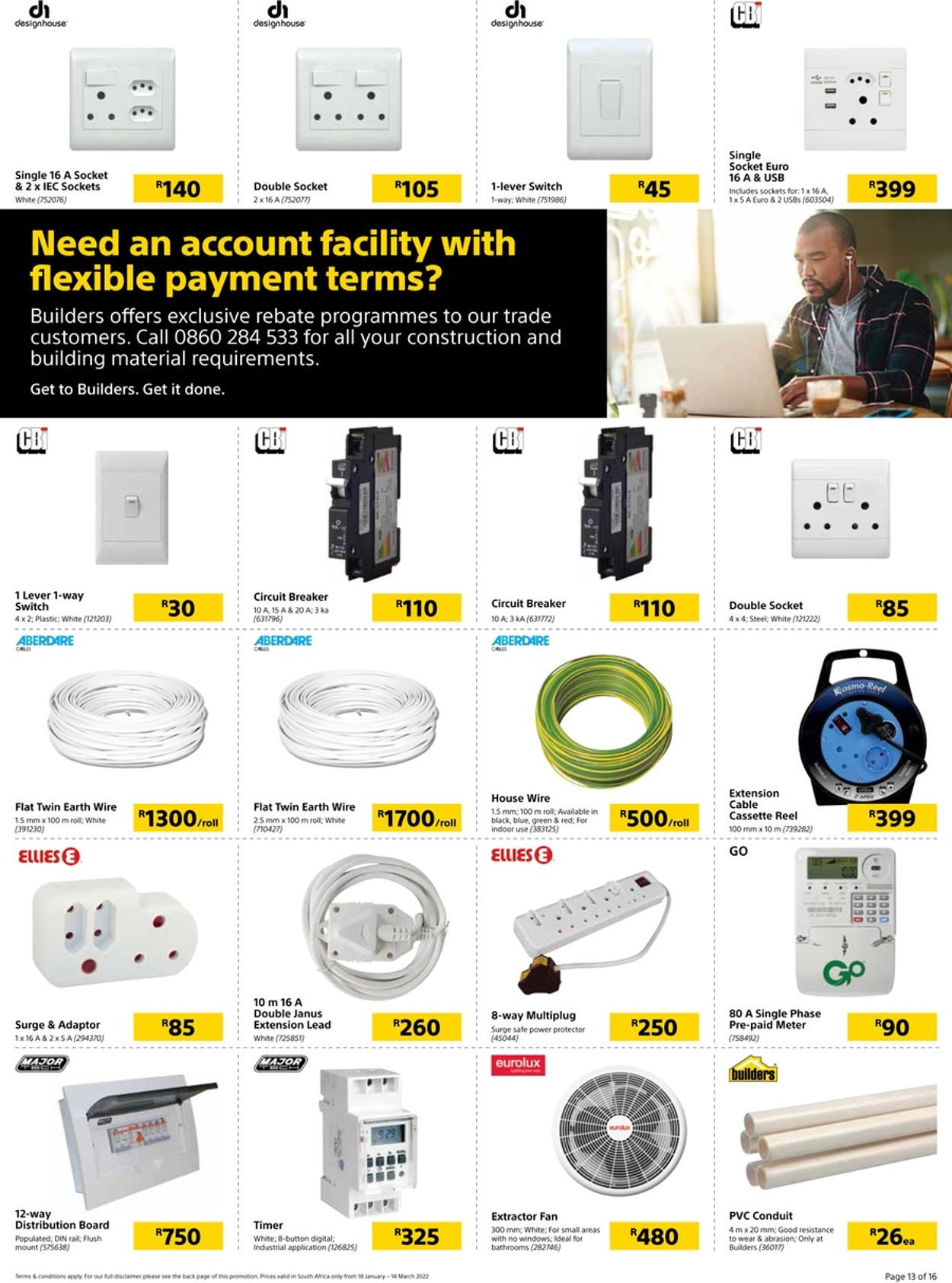 Builders Warehouse Catalogue - 2022/01/18-2022/03/14 (Page 13)