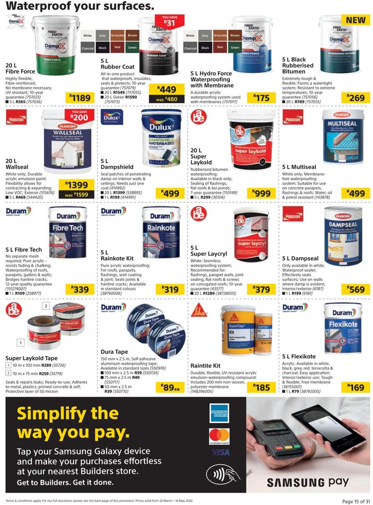 Builders Warehouse Catalogue - 2022/03/22-2022/05/16 (Page 15)