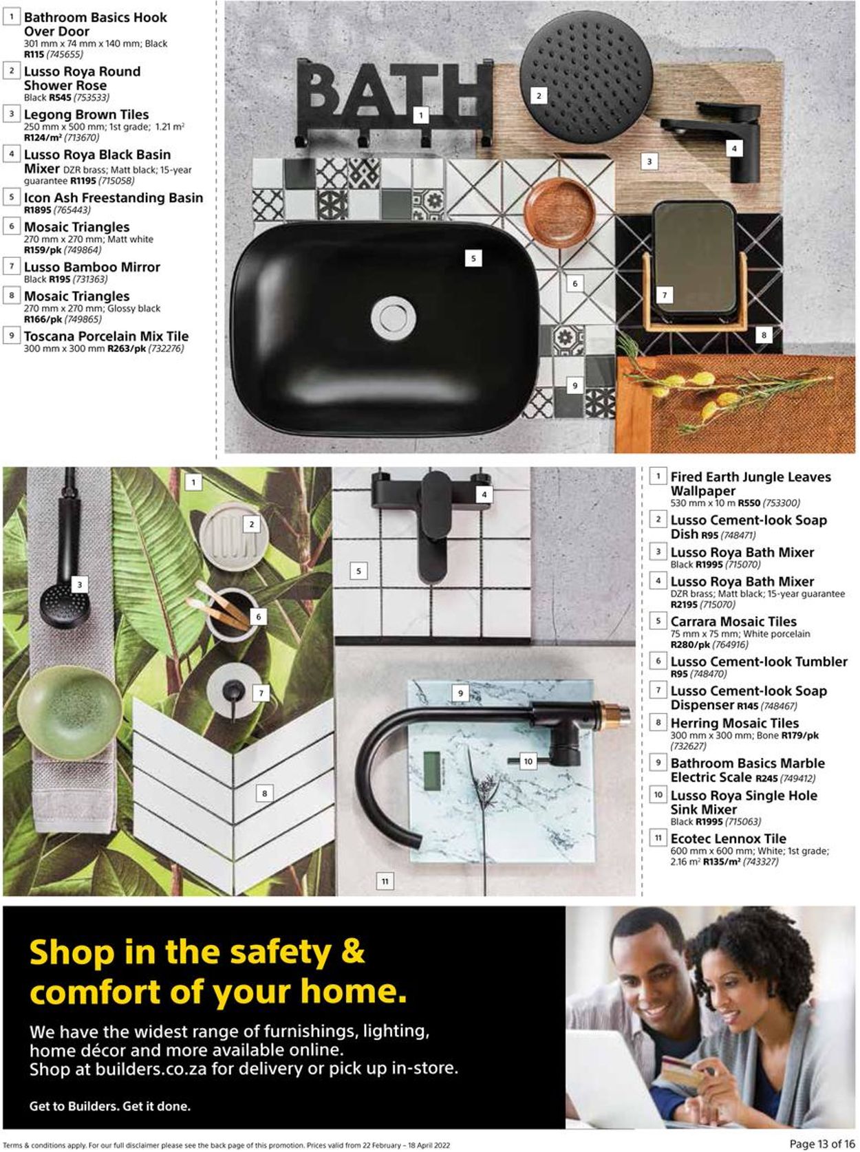 Builders Warehouse Catalogue - 2022/02/22-2022/04/18 (Page 13)