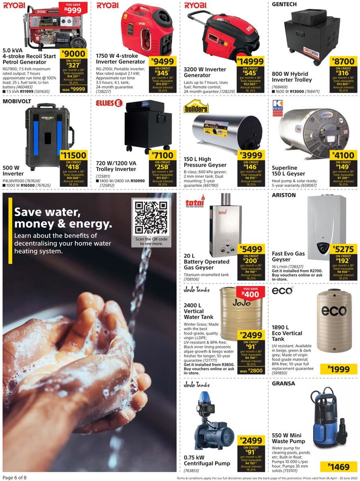 Builders Warehouse Catalogue - 2022/04/26-2022/06/20 (Page 6)