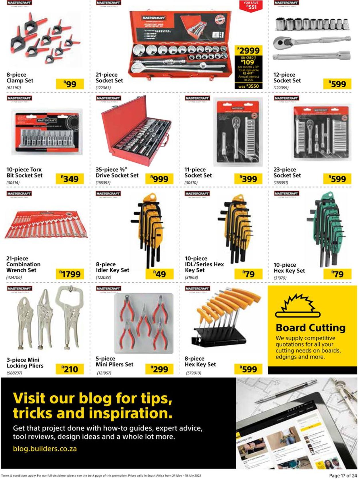 Builders Warehouse Catalogue - 2022/05/24-2022/07/18 (Page 17)