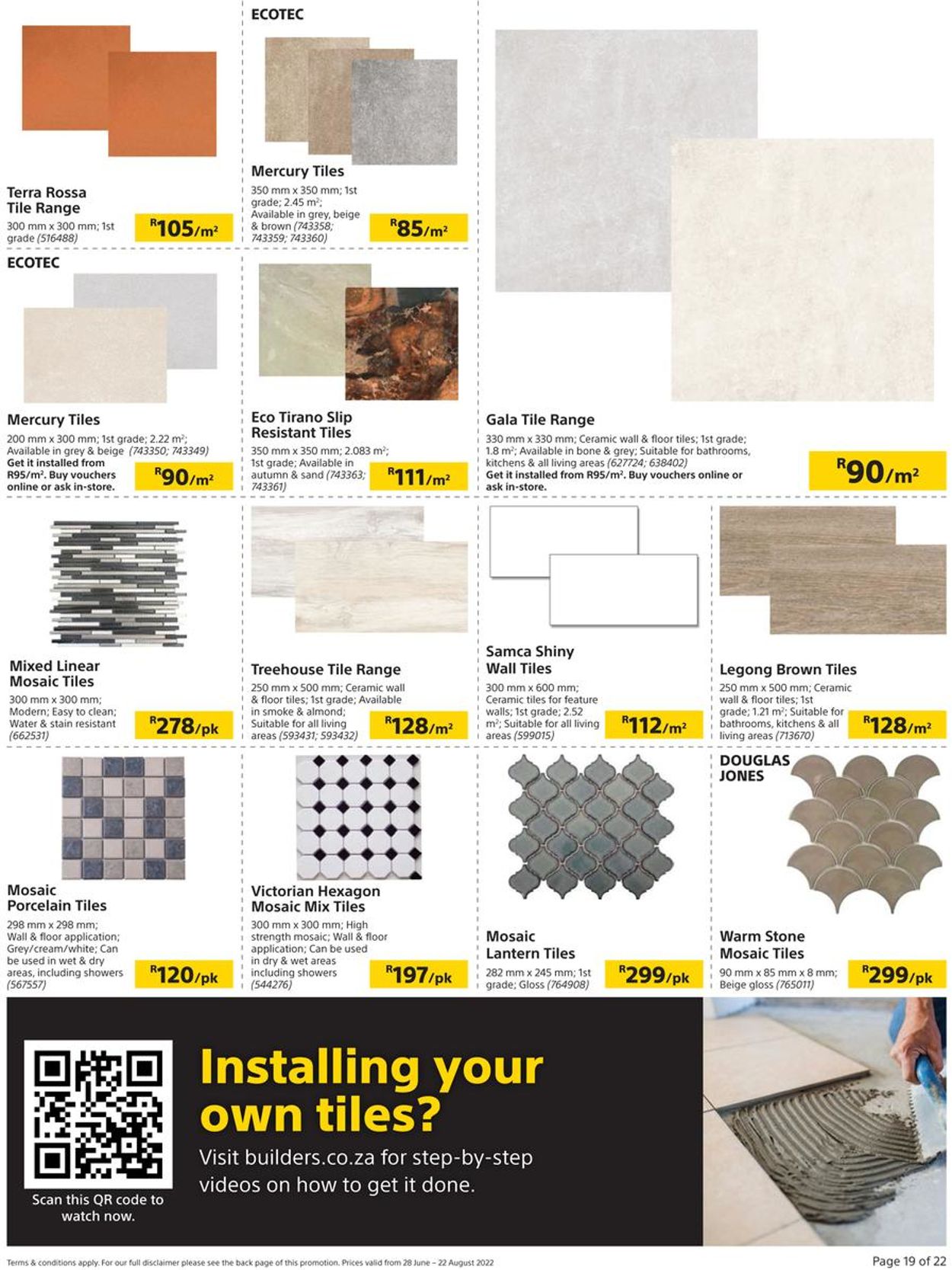 Builders Warehouse Catalogue - 2022/06/28-2022/08/22 (Page 19)