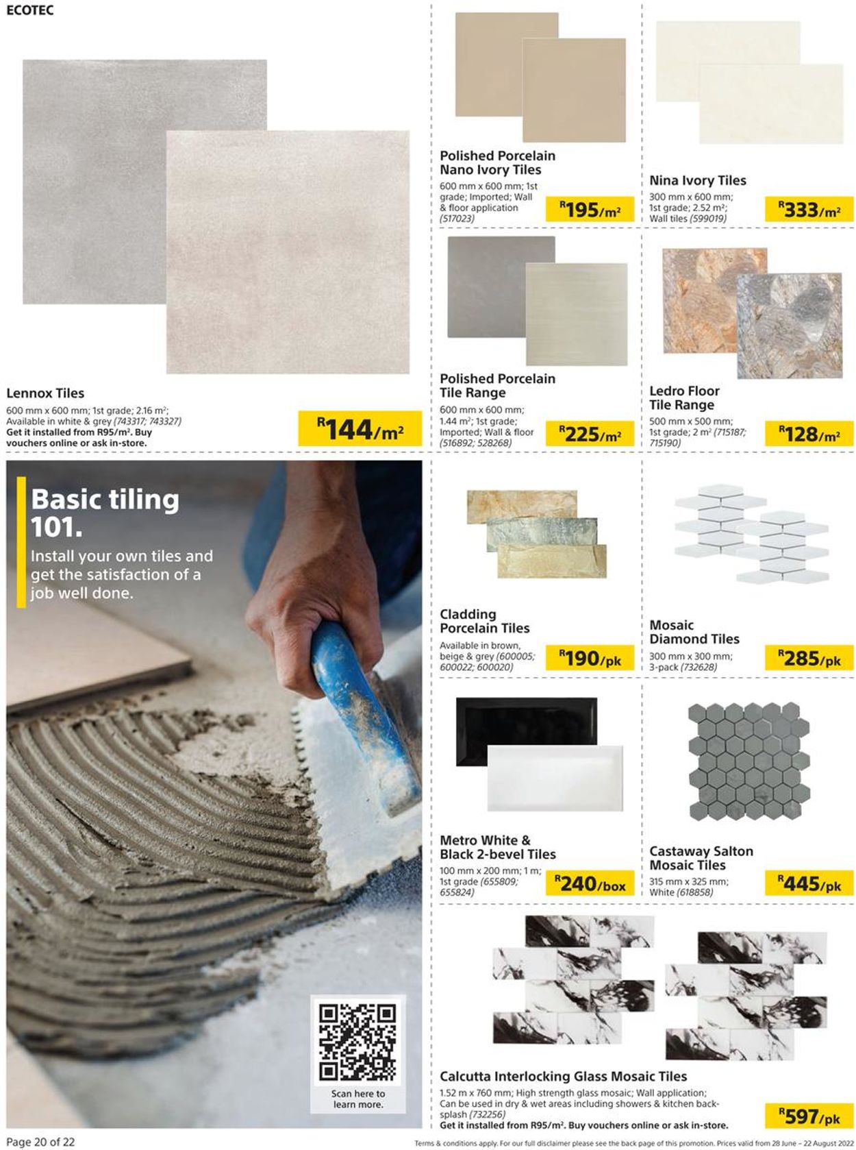 Builders Warehouse Catalogue - 2022/06/28-2022/08/22 (Page 20)