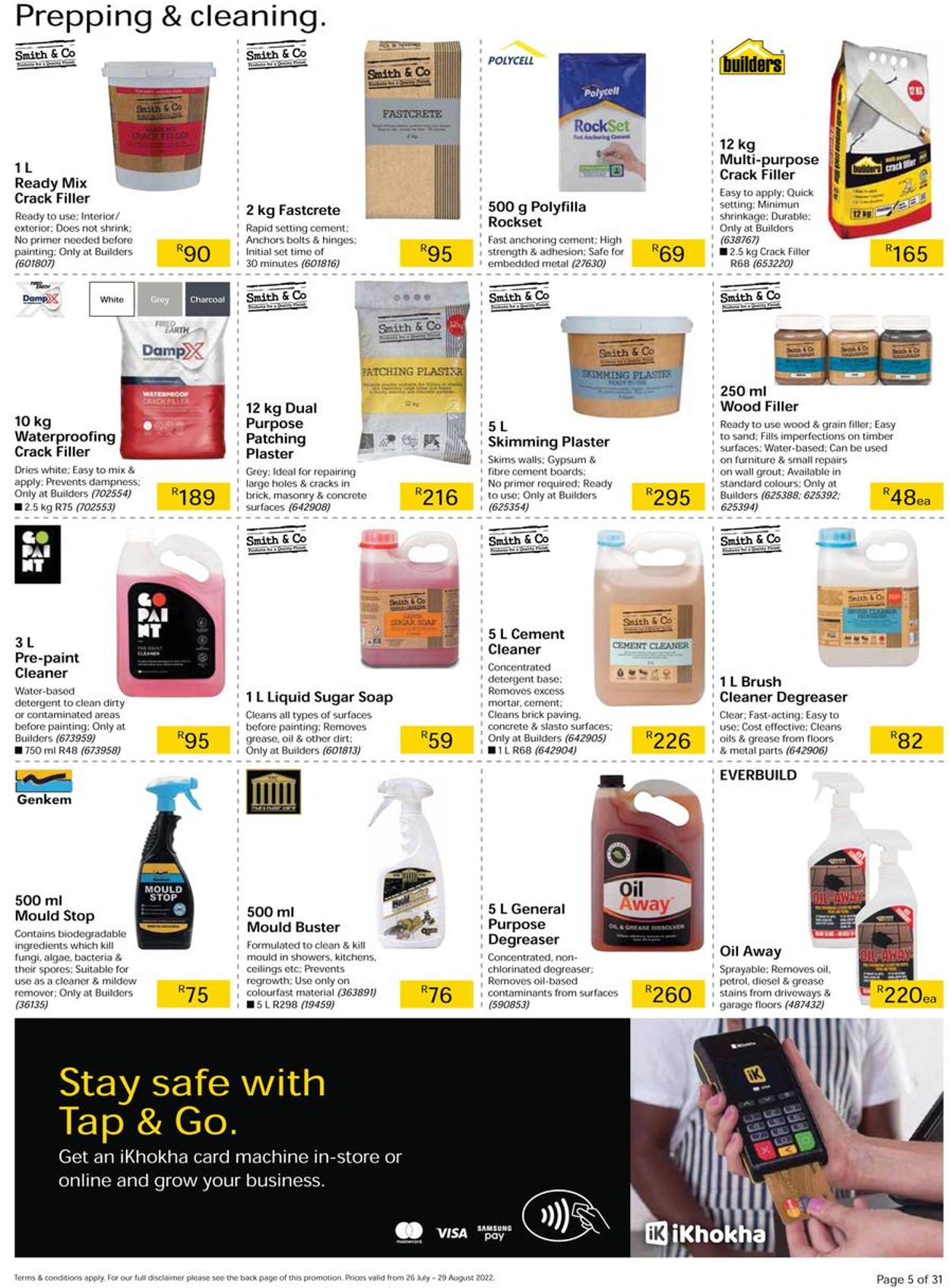 Builders Warehouse Catalogue - 2022/07/26-2022/08/29 (Page 5)