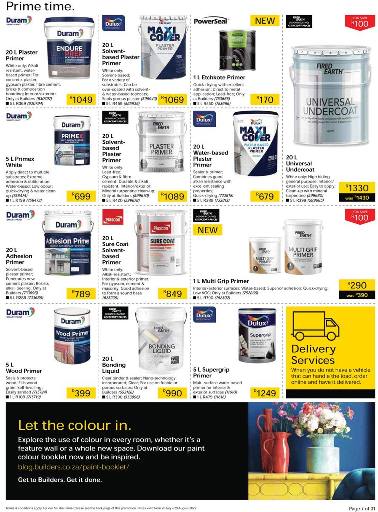 Builders Warehouse Catalogue - 2022/07/26-2022/08/29 (Page 7)