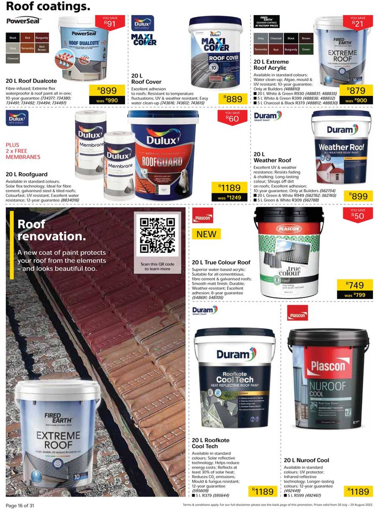 Builders Warehouse Catalogue - 2022/07/26-2022/08/29 (Page 16)