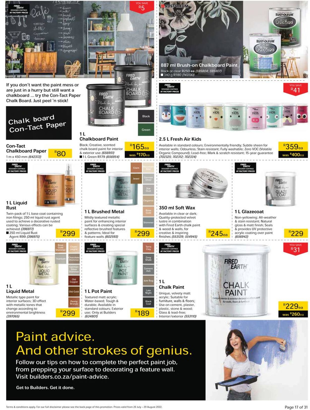 Builders Warehouse Catalogue - 2022/07/26-2022/08/29 (Page 17)