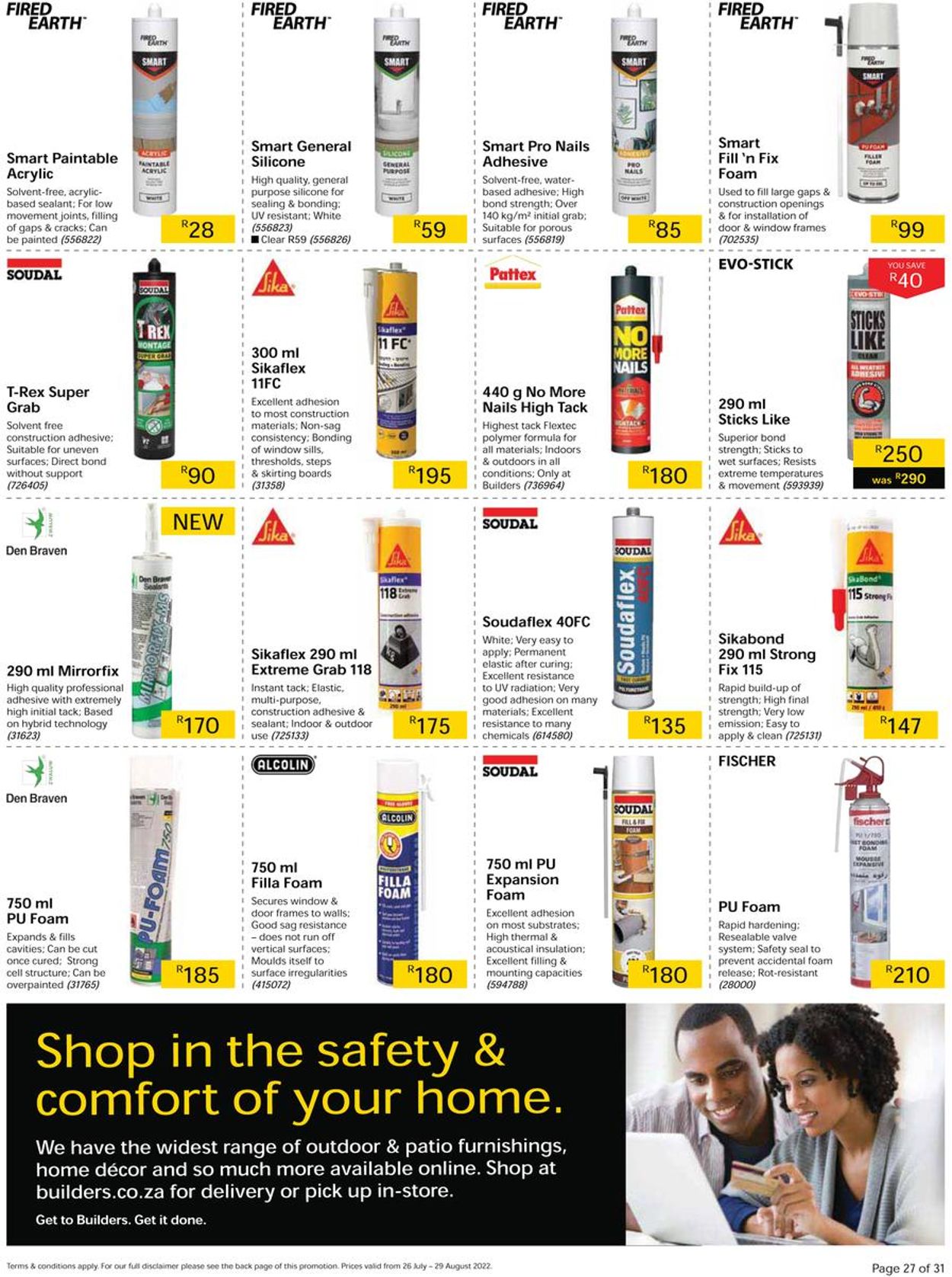 Builders Warehouse Catalogue - 2022/07/26-2022/08/29 (Page 27)