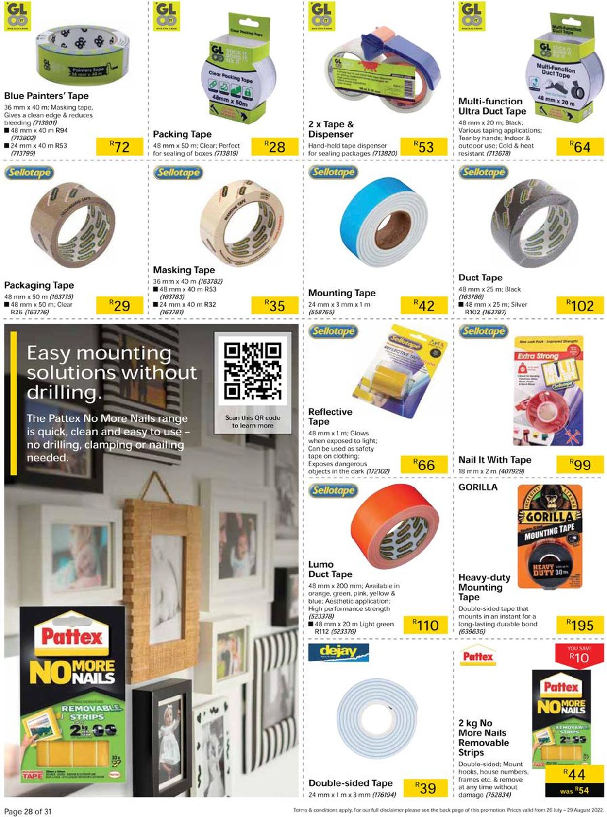 Builders Warehouse Catalogue - 2022/07/26-2022/08/29 (Page 28)