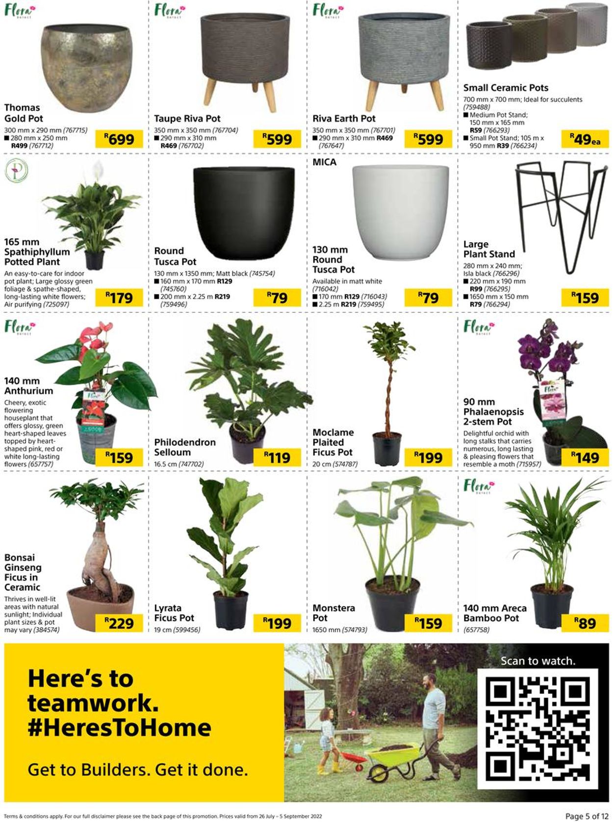 Builders Warehouse Catalogue - 2022/07/26-2022/09/05 (Page 5)