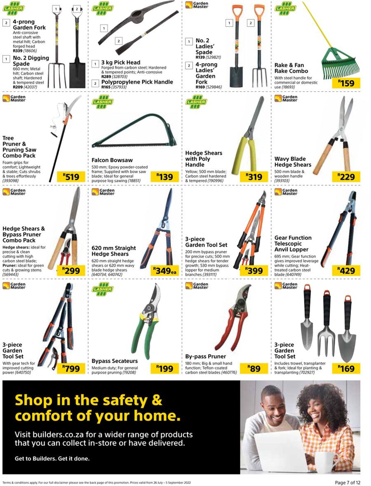Builders Warehouse Catalogue - 2022/07/26-2022/09/05 (Page 7)