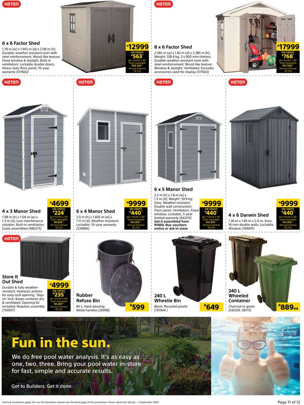 Builders Warehouse Catalogue - 2022/07/26-2022/09/05 (Page 11)