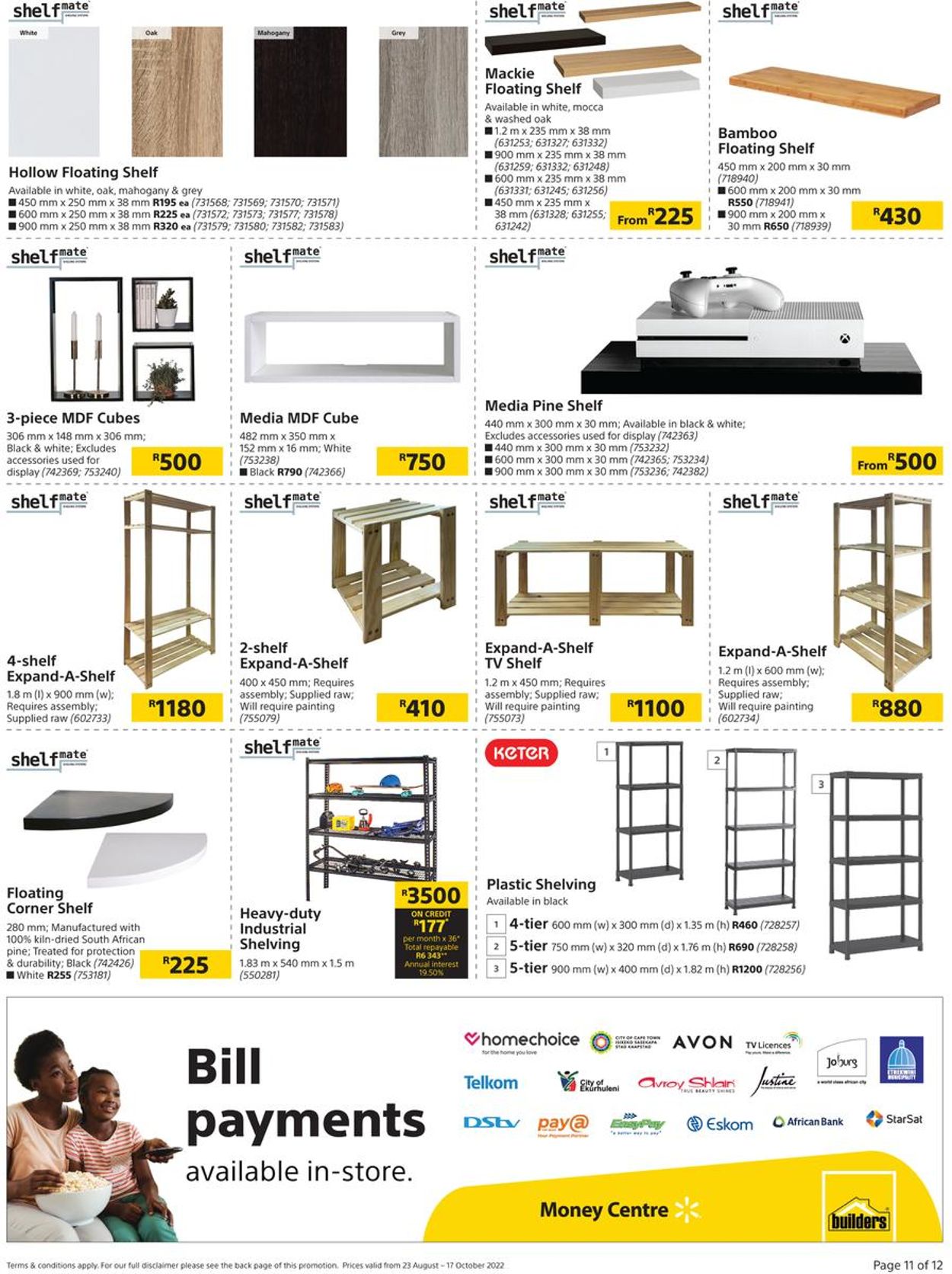 Builders Warehouse Catalogue - 2022/08/23-2022/10/17 (Page 11)