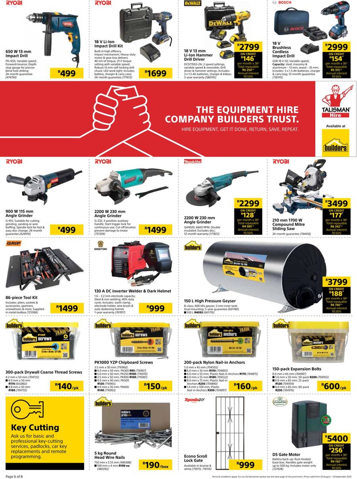 Builders Warehouse Catalogue - 2022/08/23-2022/09/19 (Page 6)