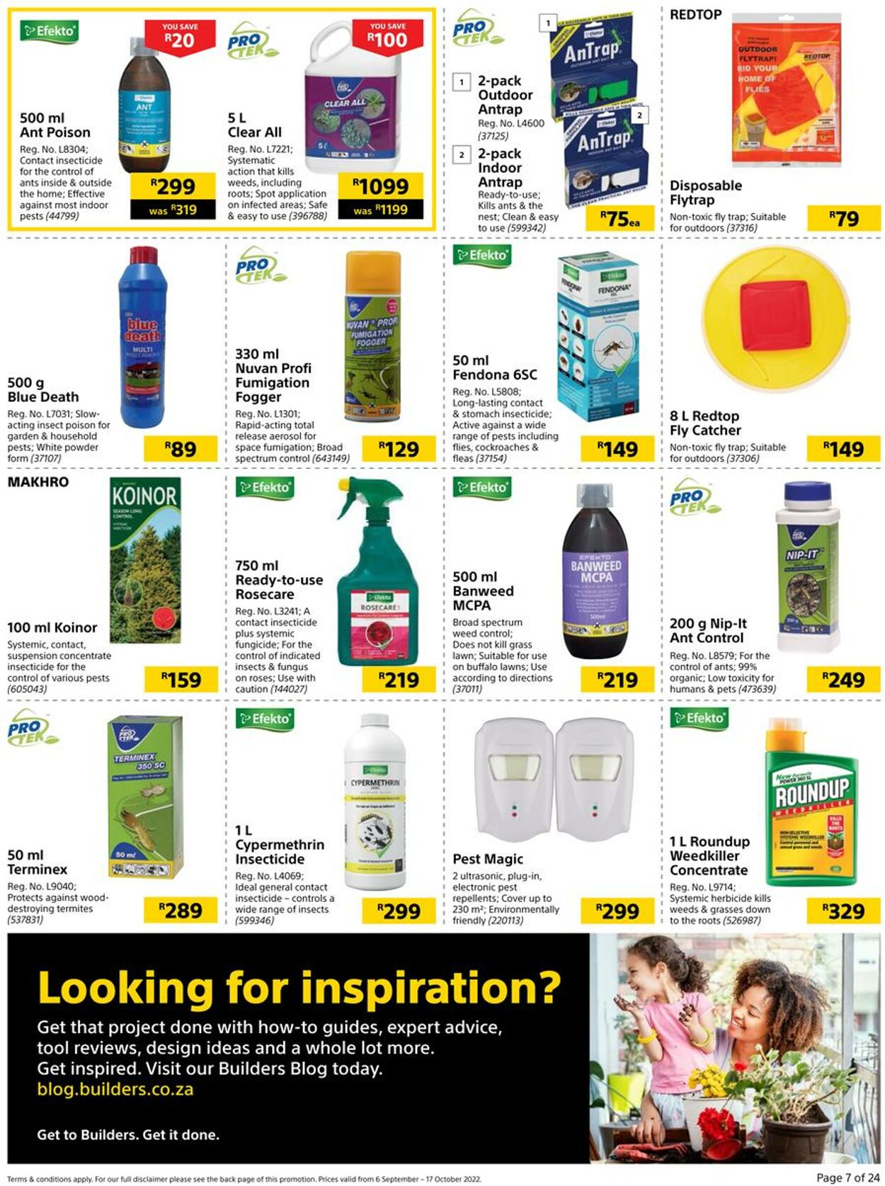 Builders Warehouse Catalogue - 2022/09/06-2022/10/17 (Page 7)