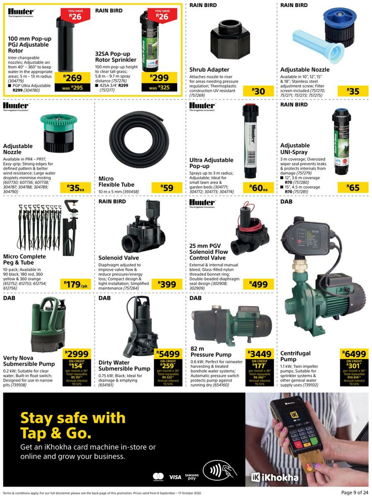 Builders Warehouse Catalogue - 2022/09/06-2022/10/17 (Page 9)